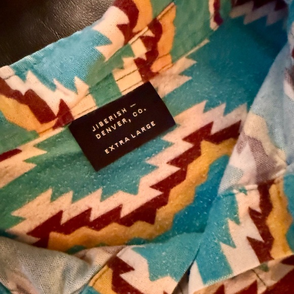 Jiberish Button Up - Picture 3 of 3